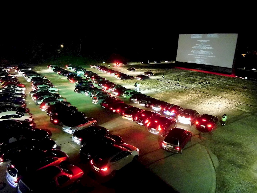 Parkplatz Filmnacht 2012, Filmende